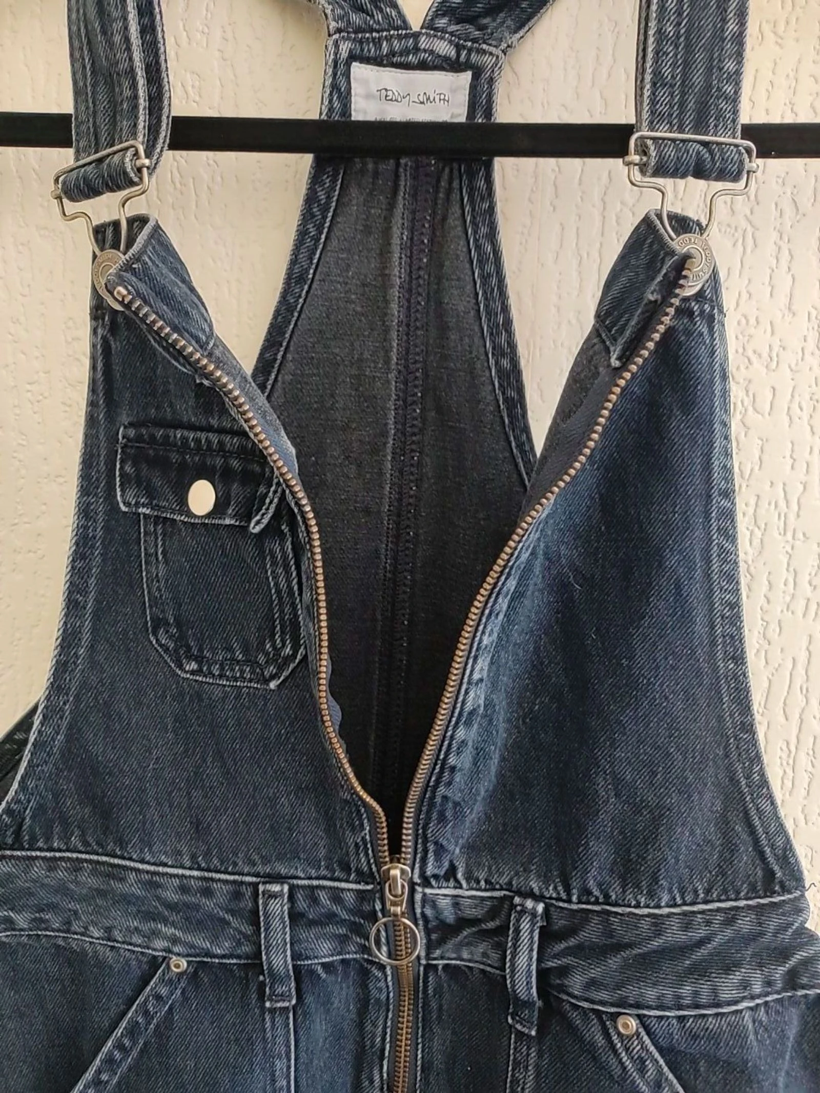 Macacão em Jeans Teddy Smith para criança tamanho 12 anos – photo 3